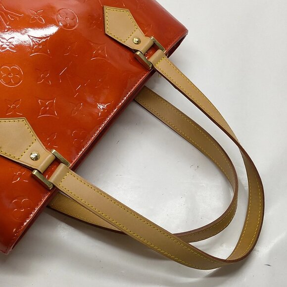 Louis Vuitton Houston Red Vernis Hand Bag mon621-101525 - Picture 10 of 16